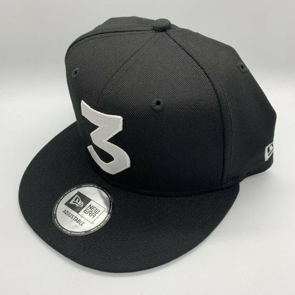 Chance The Rapper 3 New Era Cap Snapback‎ Hat (Black) 100% Authentic - Picture 5 of 5